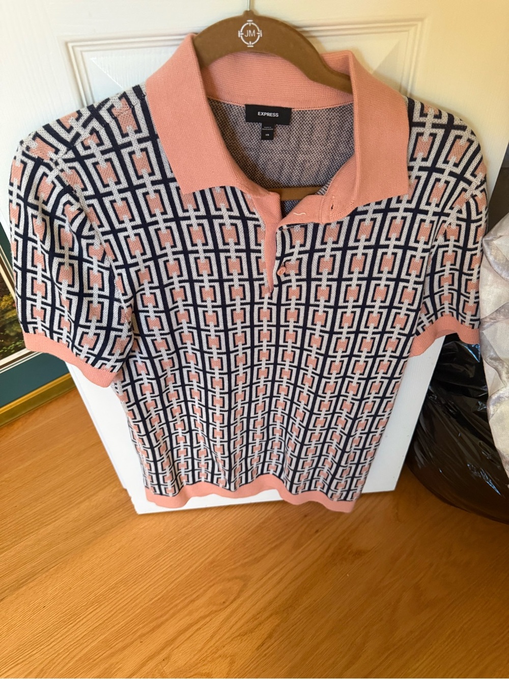 Men’s Express Knit Polo Shirt – XS